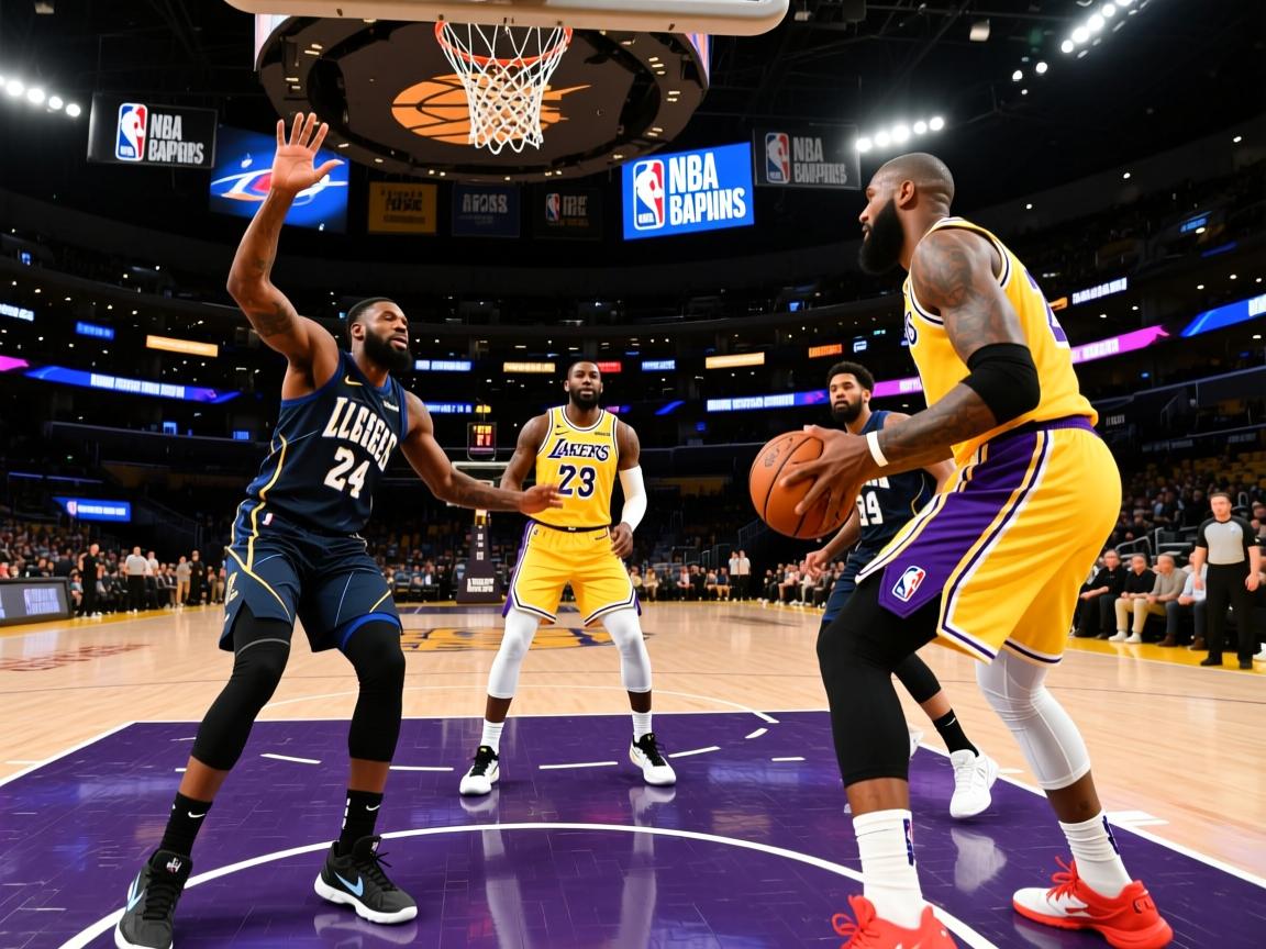 NBA季后赛次轮战罢，湖人战胜掘金晋级  第2张